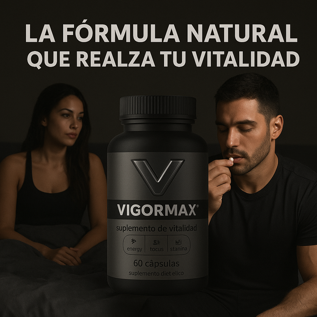 VigorMax – vitalidad, rendimiento y salud masculina.