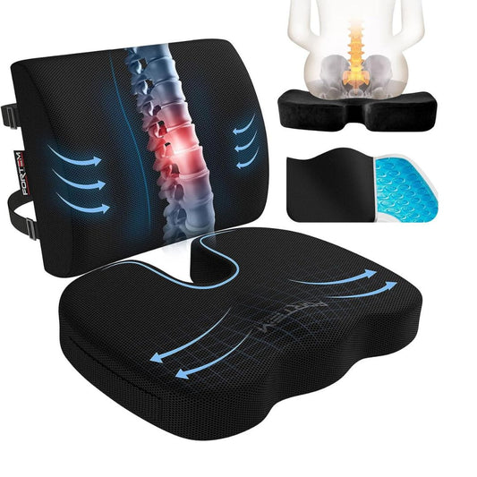 Cojín Soporte Lumbar Postura Espalda