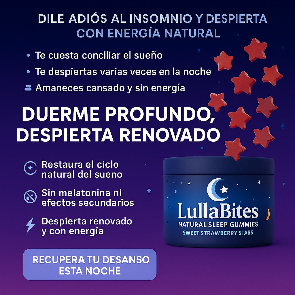 LullaBites - Gomitas para desconectarte y descansar.