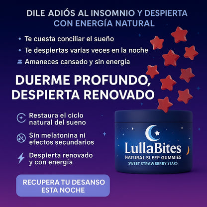 LullaBites - Gomitas para desconectarte y descansar.